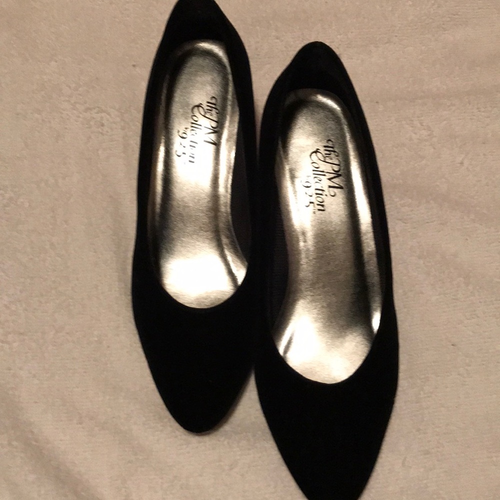 Black Velvet Heels
